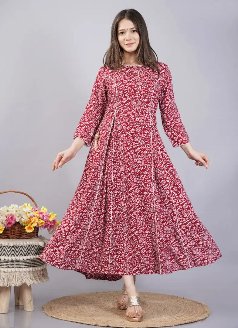 Groovy Rayon Anarkali Kurti